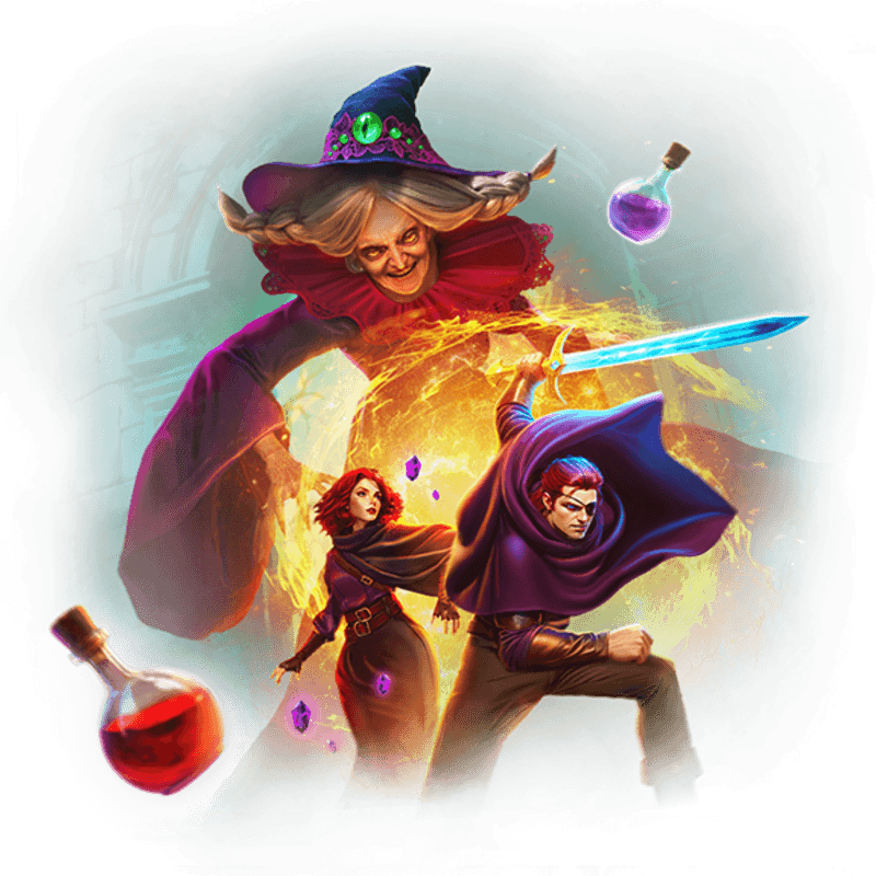 ภาพโปรโมทเกมสล็อต Grimms' Bounty: Hansel & Gretel